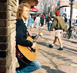 Busking on State Street, Madison, WI